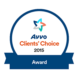 Avvo | Clients' Choice | 2015 | Award